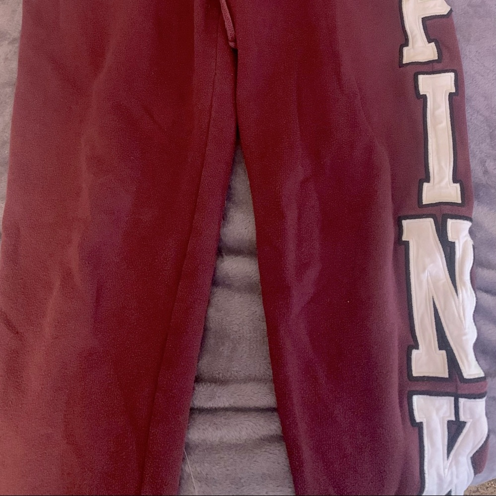 PINK cropped sweats